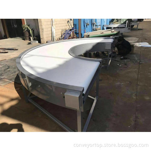 180 Degree Curve Belt Conveyor for Transfering System
